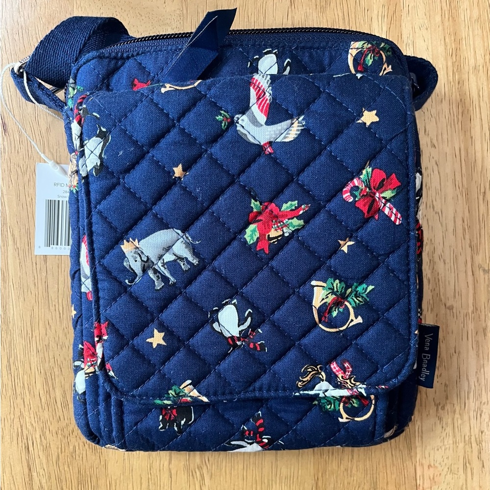 Vera Bradley Mini Hipster Crossbody cotton purse